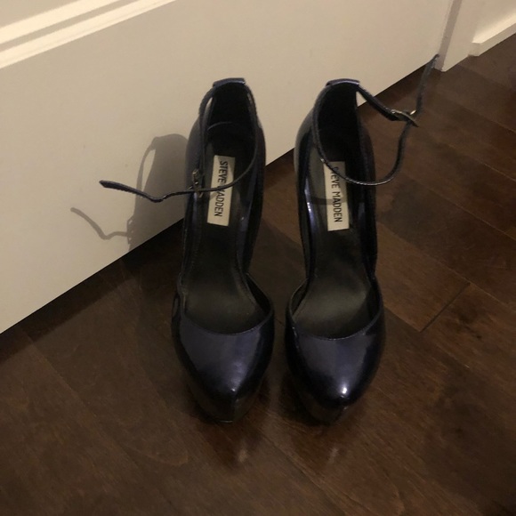 Purple ankle-strap heels - Picture 4 of 4